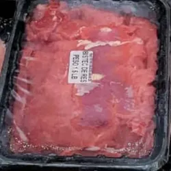 Carne de res limpia