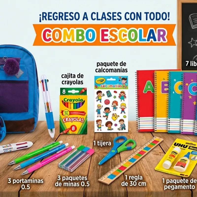 Combo Escolar