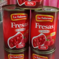 Fresas en almíbar