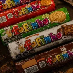 Paquete de galletas dulces con crema