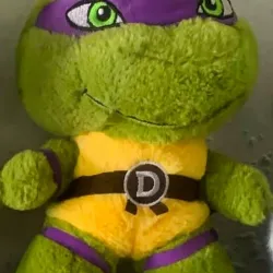 Peluche de tortuga ninja ( mediano )