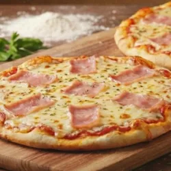 Pizza de queso gouda personal