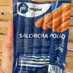 Salchicha de pollo