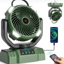 Ventilador recargable