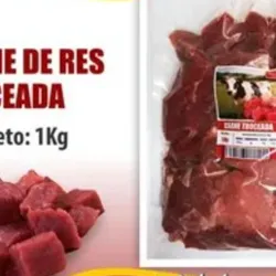 Carne de Res troceada 1kg