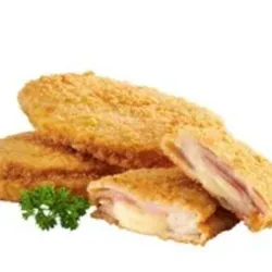 Libritos de cerdo rellenos de jamón y queso