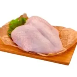 Pechuga de pollo con hueso 2lb