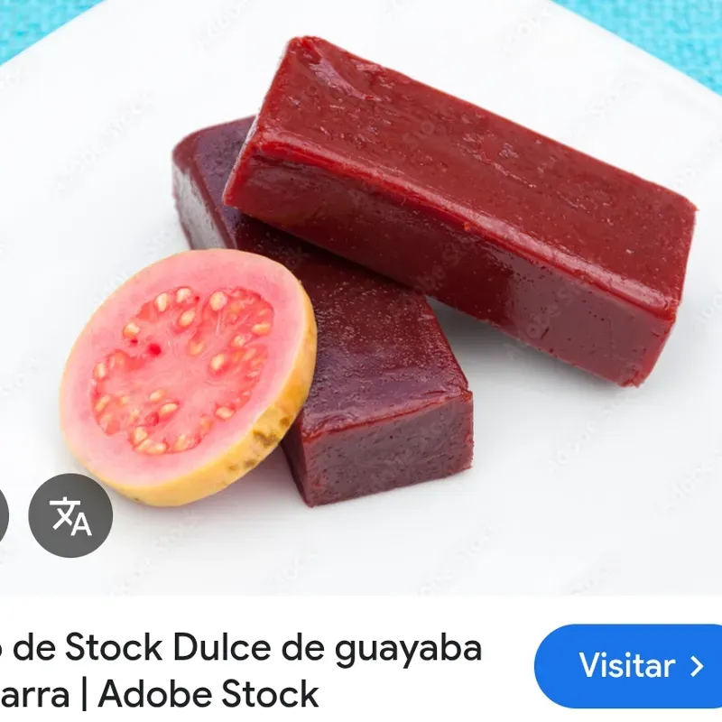 Barra de guayaba 