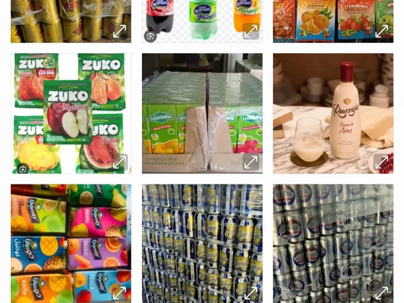 Refresco,.maltas y bebidas alcohólicas 