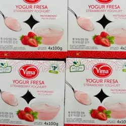 Yogur Vima de Fresa 🍓 