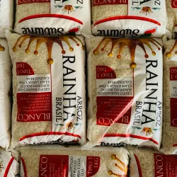Bolsas de arroz brasileño