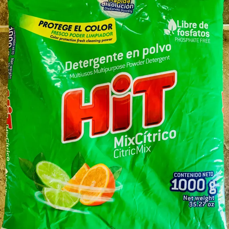Detergente en polvo 
