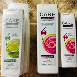 Línea de champú y crema