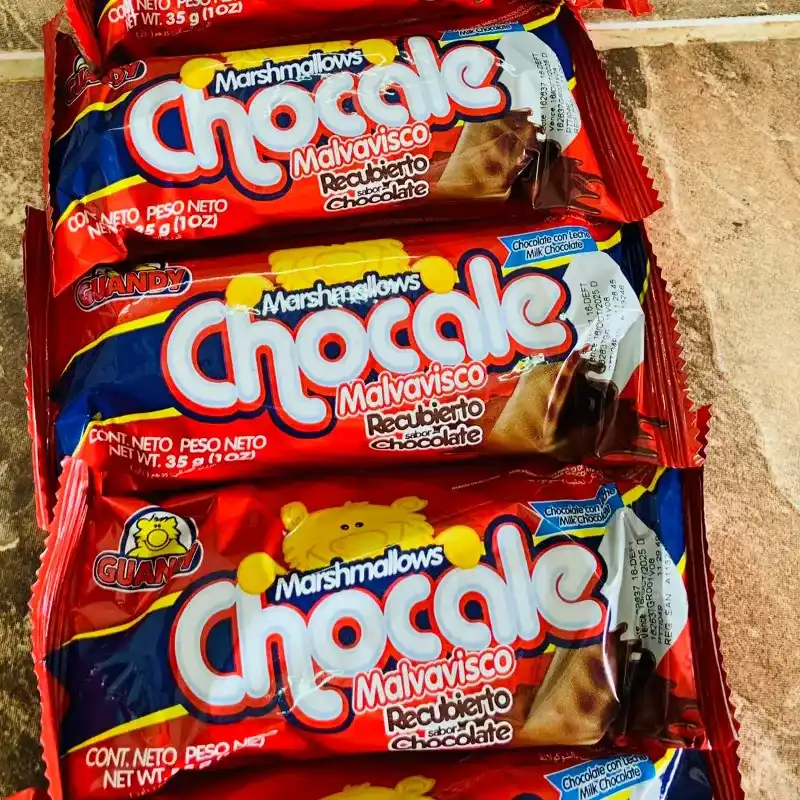 Malvavisco con chocolate 