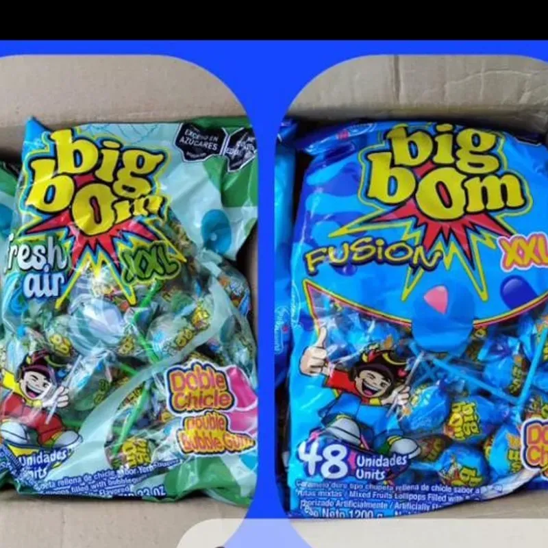Paquetes de chupas chupas 