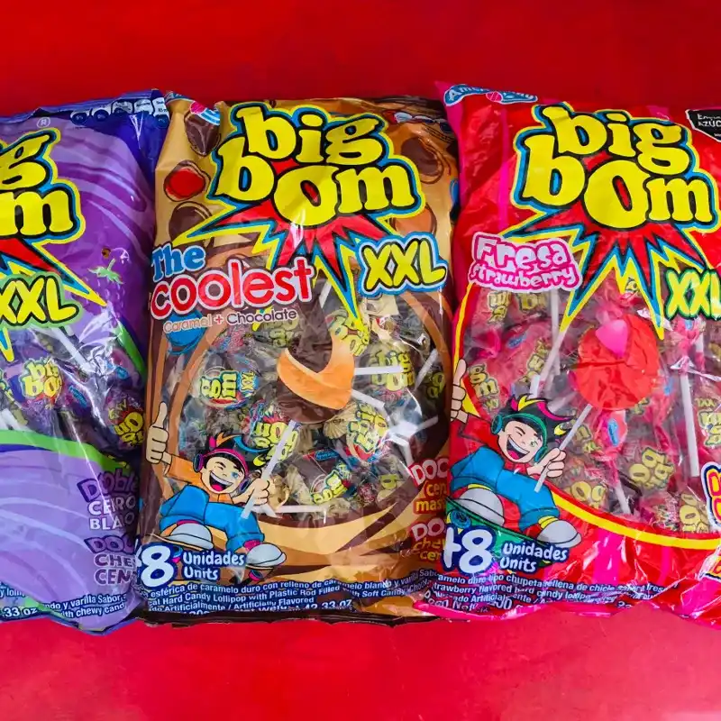 Paquetes de chupas chupas  XXL