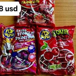 Paquetes de chupas chupas 