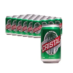 Cerveza Cristal lata (24 unidades)