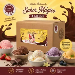 Helado Sabor mágico 4L Vainilla