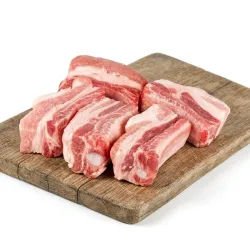 Costillas de cerdo troceadas 5 libras