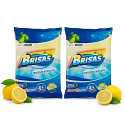 Detergente en polvo 500g (2 bolsas )