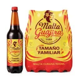 Malta Guajira (6 botellas 1500 ml )