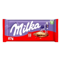 Barra de chocolate con galleta Milka 🍫