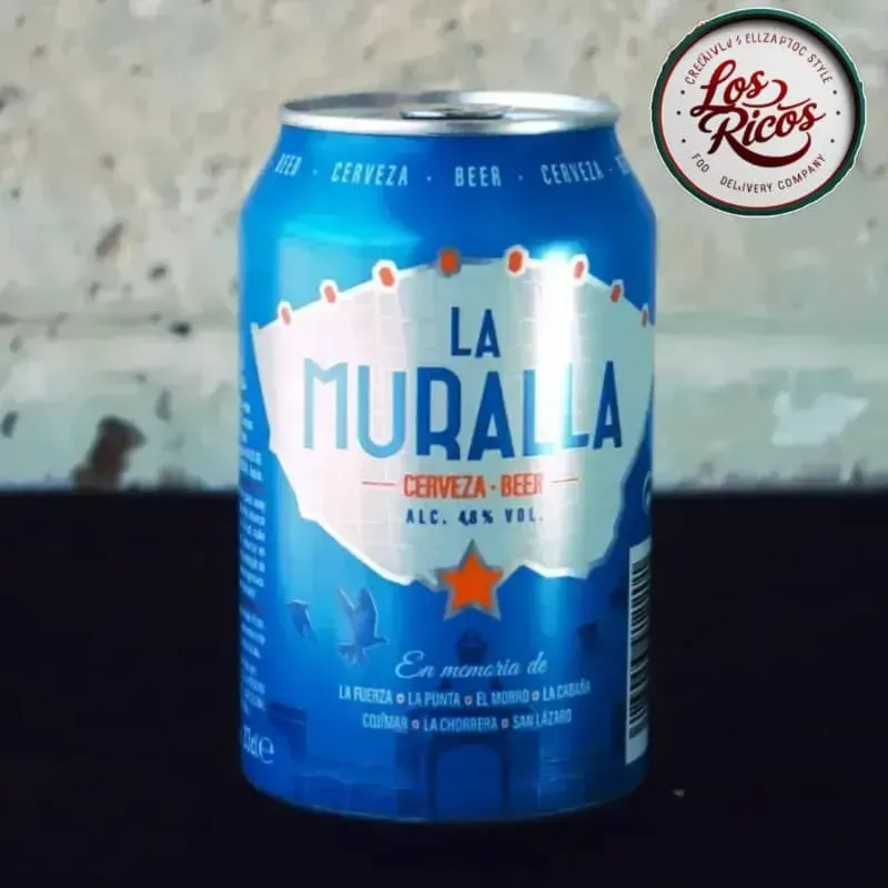 Caja de cerveza La Muralla🍻🍺