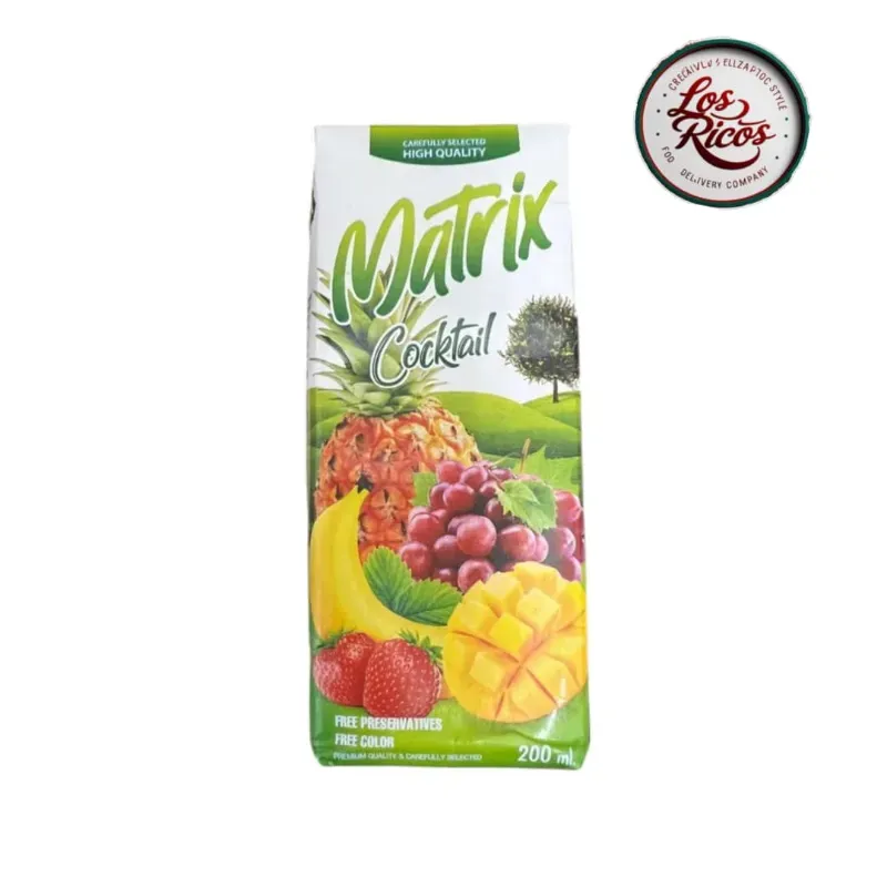 Caja de Jugo de Cóctel de Frutas🍇🍎🍐🍏