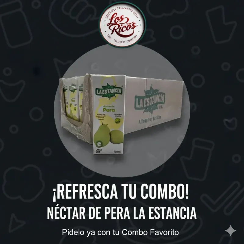 Caja de jugos la Estancia 🍐