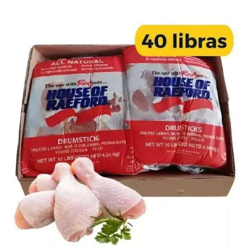 Caja de Pollo de 40lb