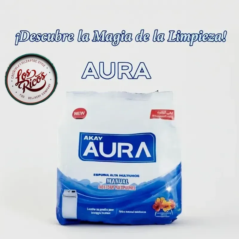 Detergente AURA de 500g🫧🧼
