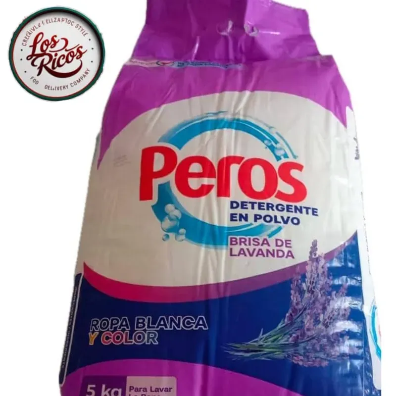 Detergente en polvo PEROS de 5kg 🪻