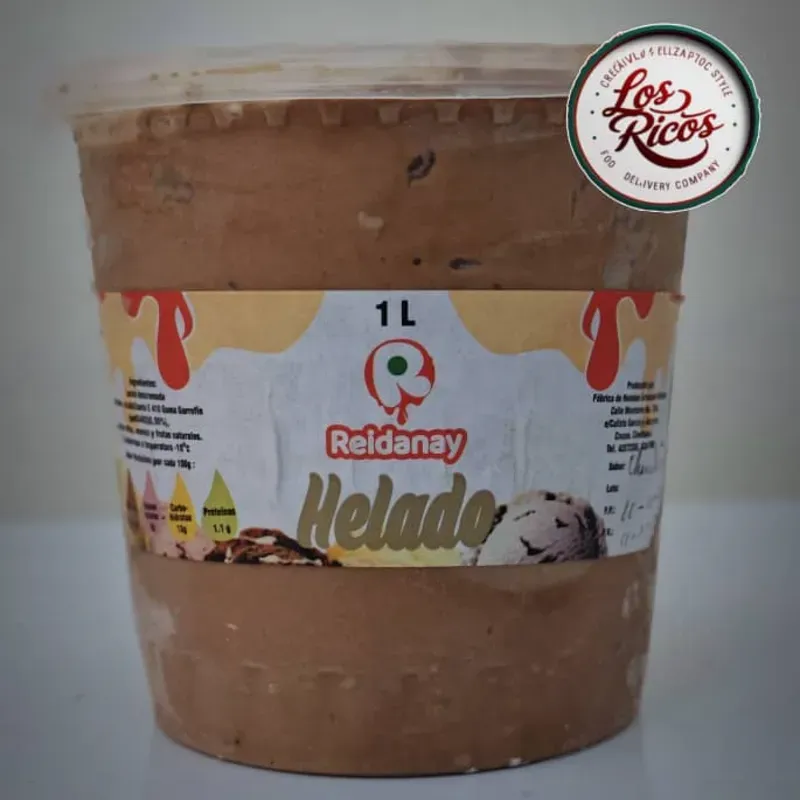 Helado de chocolate 🍫 Reidanay 1litro