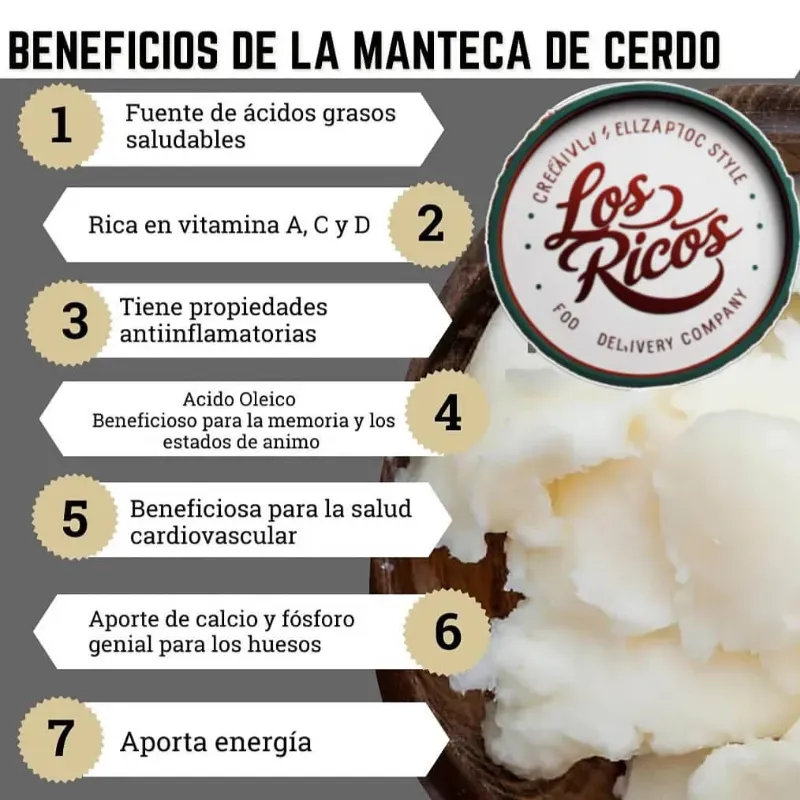 Manteca de Cerdo troceada🐖🐷