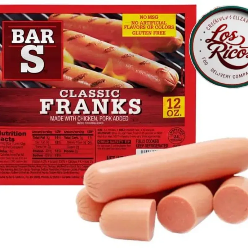 Paquete de Salchicha Franks de 8u