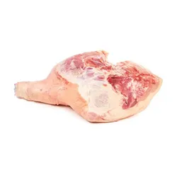 Pierna de cerdo con piel