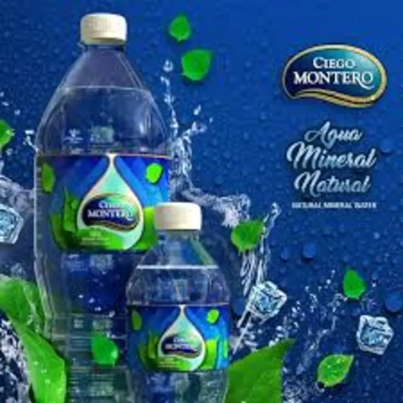 Pomo de Agua Mineral Ciego Montero de 5 lt