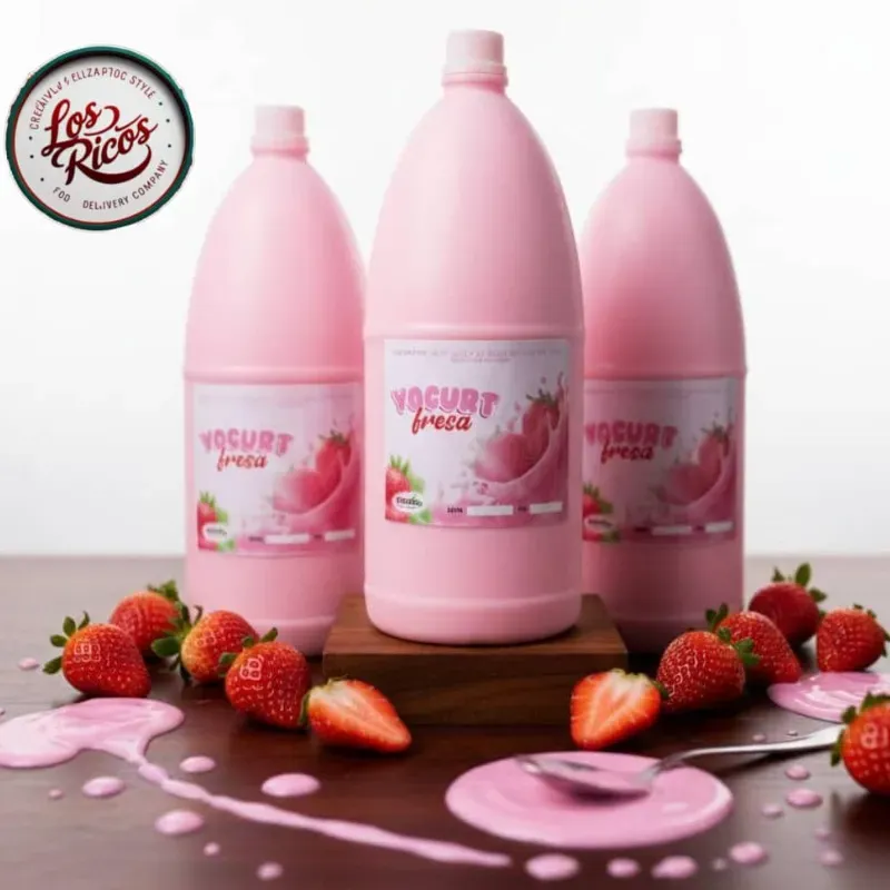 Pomo de Yogurt de Fresa 🍓 de 2.5lt