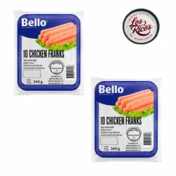 Salchicha de Pollo de 10u