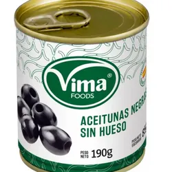 Aceituna negra sin hueso