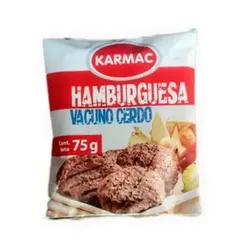 Hamburguesas de res y cerdo
