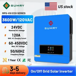 Inversor Híbrido Sumry 24V 3600W