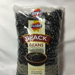 Paquete de frijoles negros 1kg