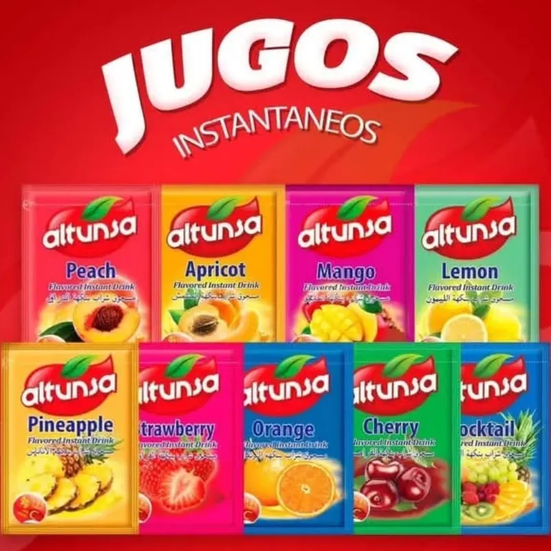 Refrescos instantáneos Altunsa 