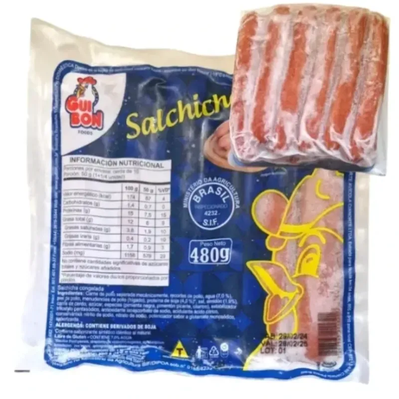 Salchichas de Cerdo y Pollo