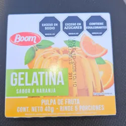 Gelatina (Naranja)