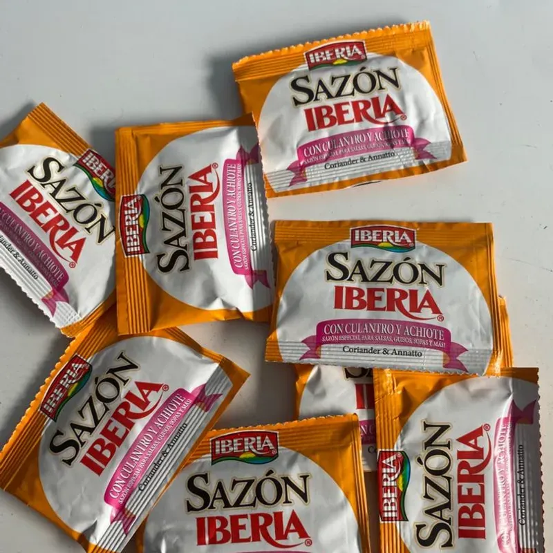 10 pqts de sazon iberia 