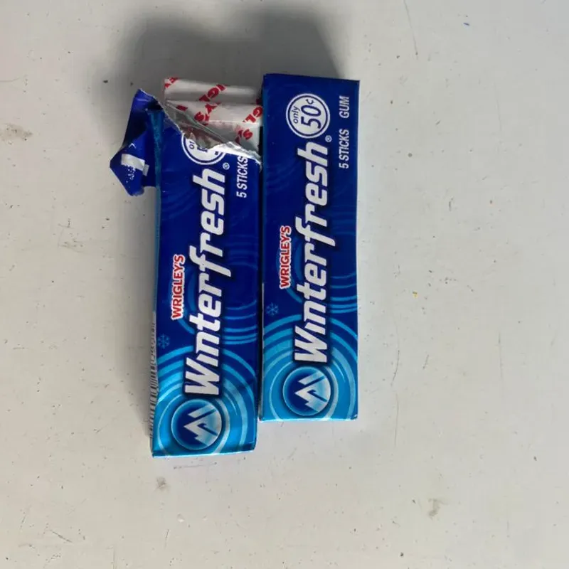 Caja de 5 chicles 