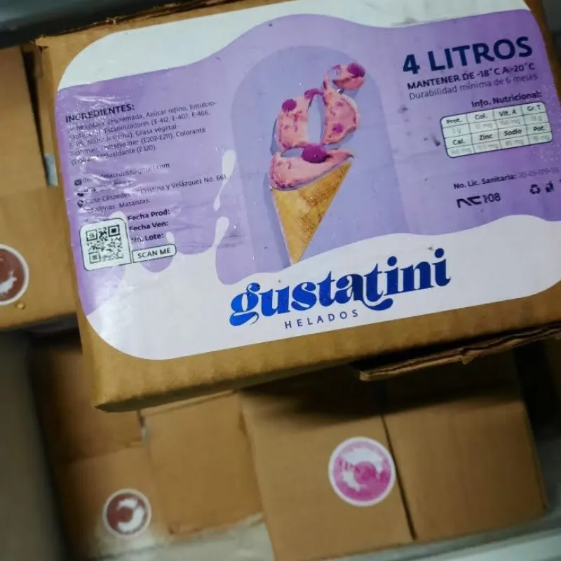 Helado Gustatini 4L 